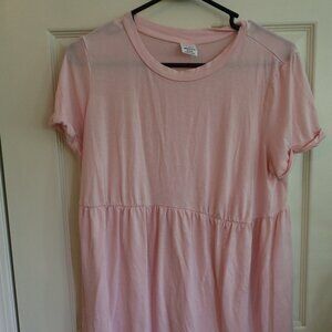 Pink Maternity Top Sz S